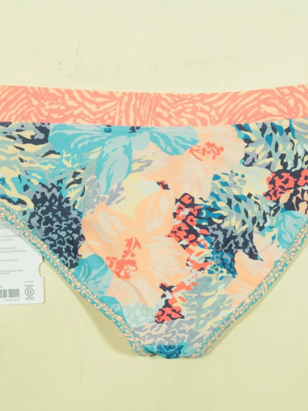 Athleta Girl Bora Bora Bikini Bottoms Size 12 Blue Pink Multi Floral New